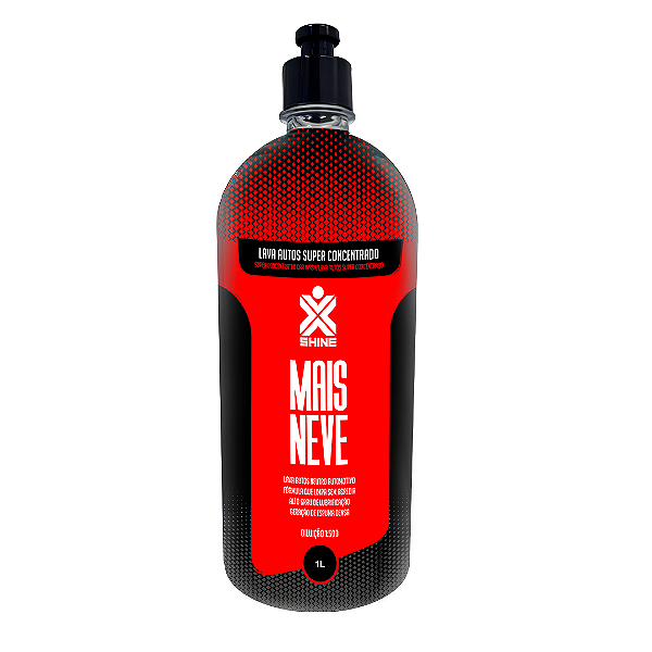 Shampoo Automotivo lava autos concentrado 1L Mais Neve - X-Shine