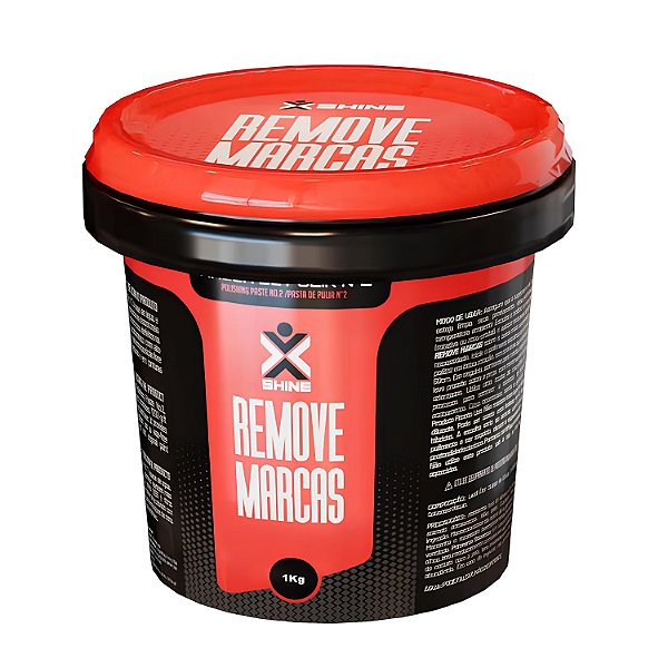 Massa Polir Nº2 Automotiva 1L Remove Marcas - X-Shine