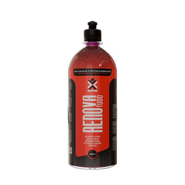 Renovador Plástico e Borracha e Vinil 500g Renova Tudo - X-Shine