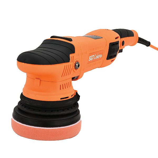 Politriz Roto Orbital SGT Colors Laranja 15mm 220V 1050W Sigma Tools - SGT-5118