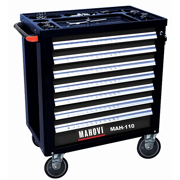 Carrinho de Ferramentas com 7 Gavetas Mahovi - MAH-110