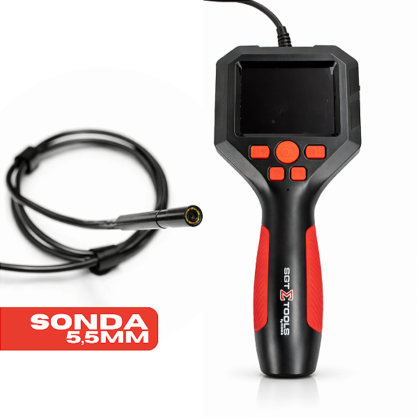 Boroscopio Endoscopio Digital 2,8" lente 5,5mm - 1 metro Sigma Tools - 0810020001