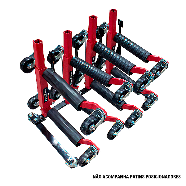 Suporte para 4 Patins Trolley Posicionador Sigma Tools - 0761100036