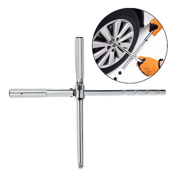 Chave de Roda com Torquímetro com 4 Valores Predefinidos Beta - 610X/4