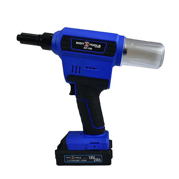 Rebitador Industrial 1/4" 2 Baterias 18V 2AH Sigma Tools - SGT-7706
