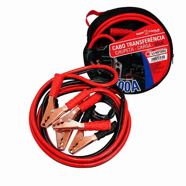 Cabo para Transferência de Carga 3,5m 600A Chupeta Sigma Tools - 0703910007