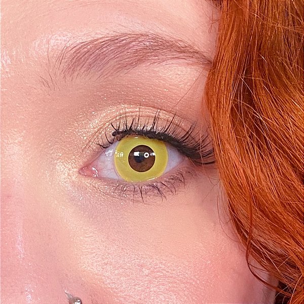 CRAZY LENS AMARELA (YELLOW BLOCK)