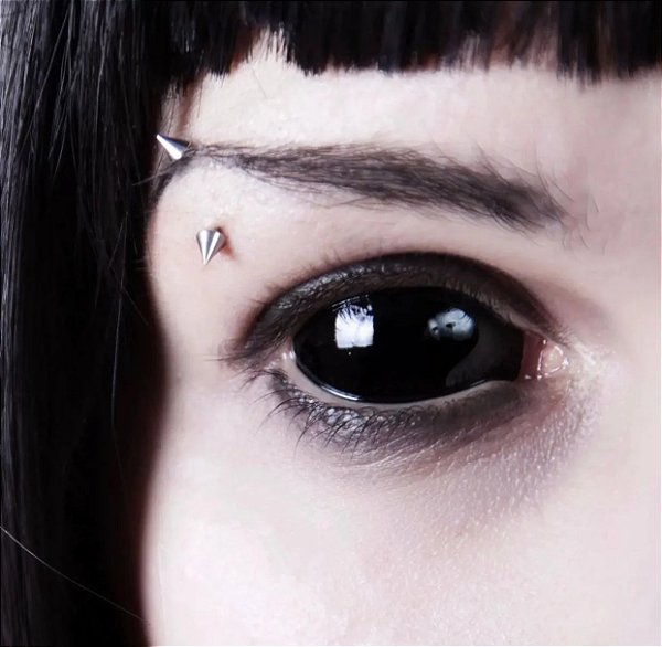 BLACK SCLERA 22mm