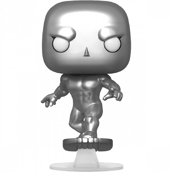 Funko POP! Marvel - Quarteto Fantástico: Surfista Prateado #563