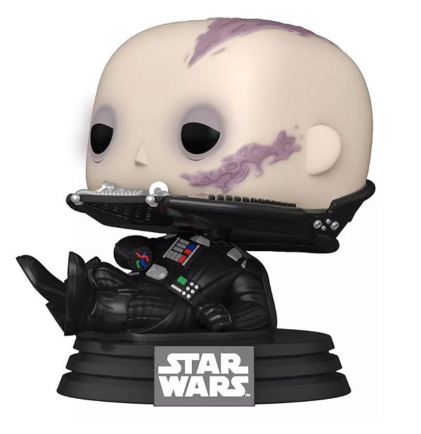 Funko POP - Star Wars - Darth Vader Sem Capacete #610