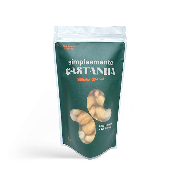 Castanha de Caju Torrada com Sal - 80gr