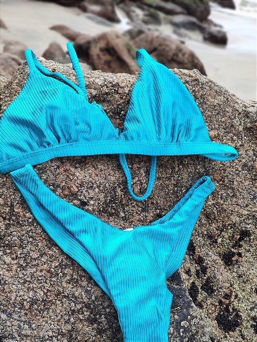 Conjunto Asa Delta Acqua Canelado