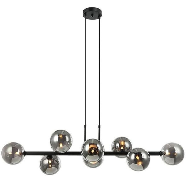 Pendente Abaporu Preto Fume 34x110x28CM 8XG9 200W HL004B