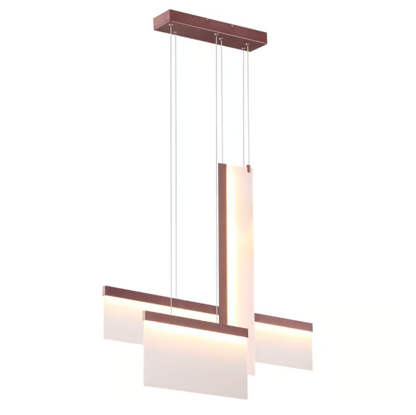 Pendente Lustre Pauta 9x81x66cm 54W 2700K - CD005