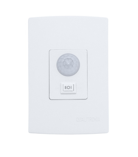 Sensor de Presenca de Embutir 4x2 c/ Chave 180G - QI6MB