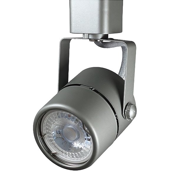 Spot p/ Trilho Usual 1xPar16 Gu10 Silver Metal SKY-016SL