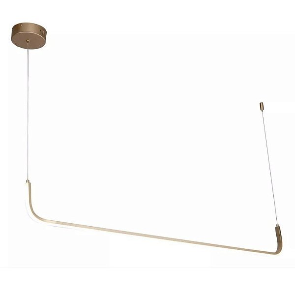 Col1pd01dr120 Pendente Colchete 4x120x16cm 20w 3000k 1560lm