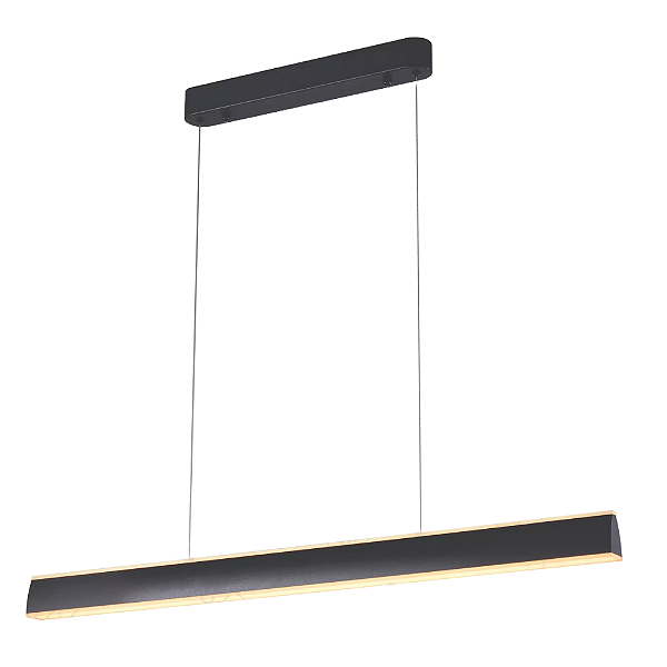 Pendente Led 100×3,5×200cm 60W 3000K Aluminio - DCD03016D