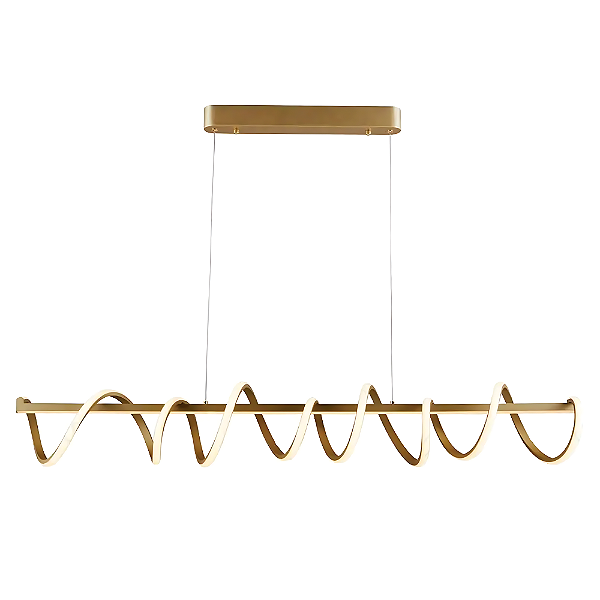 Pendente Led 120×18cm 125W 3000K 1250Lm Aluminio - DCD03065D