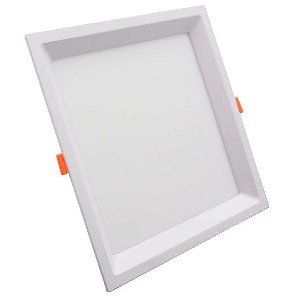 Painel Led Low Frame Embutido Recuado 24W 4000k