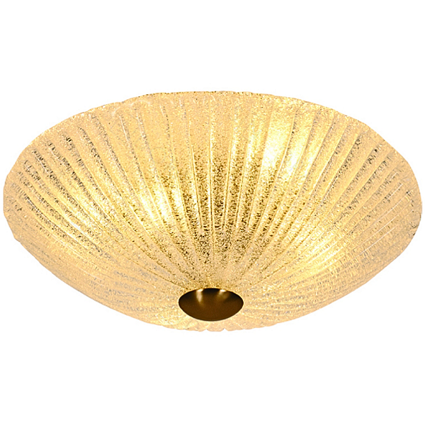 Plafon 50cm 6xG9 Metal Bronze Vidro Mini Cristal DCX04065D