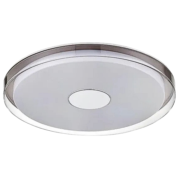 Plafon Domo 50x6cm 36W 2520Lm 3000K Prata BD008C