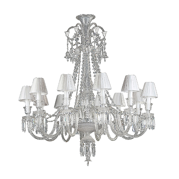 Pendente Gallery 85x96cm 8xE14 Vela Cromado BW1308C