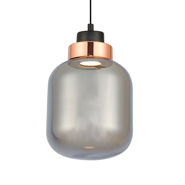 Pendente Led Fog 10W 3000K 524Lm 18x25,5Cm Rose Gold IP20 HC017