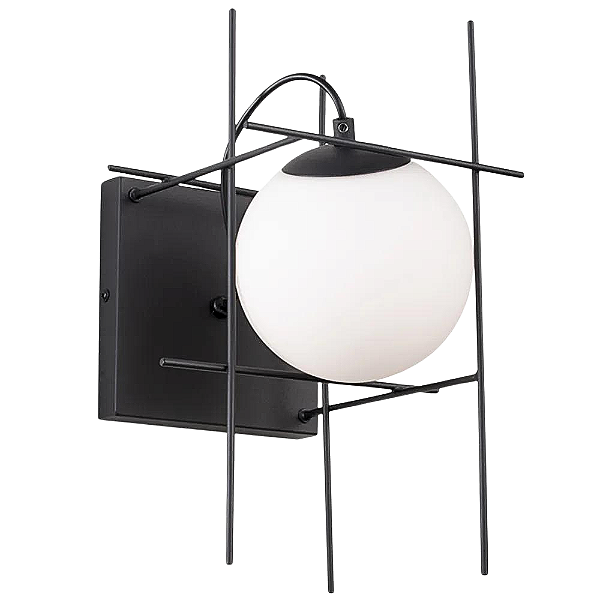 Arandela Parede Dix G9 21,5x21x35Cm Preto IP20 RE018B