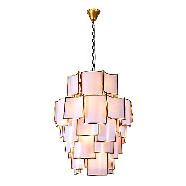 Pendente Heritage 24xE27 80x87Cm Dourado IP20 HER1PD01DR080