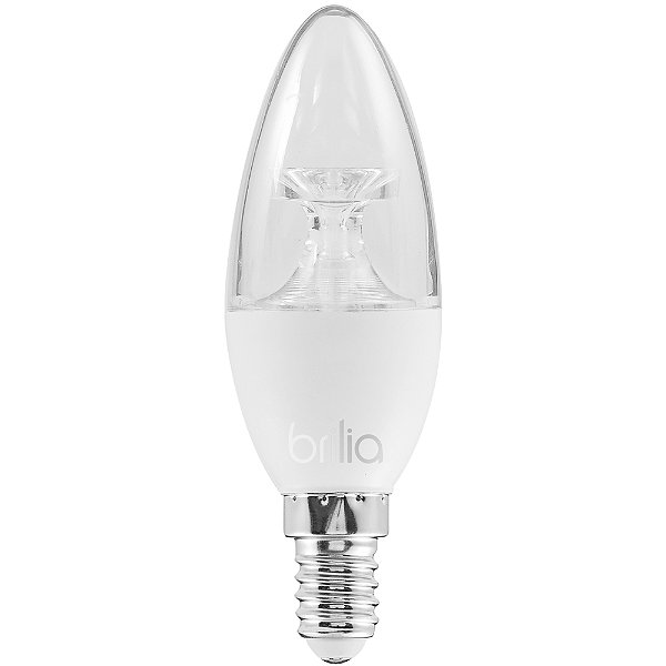 Lampada Led Vela Lisa 3w 3000K 250Lm E14 Transparente 314269