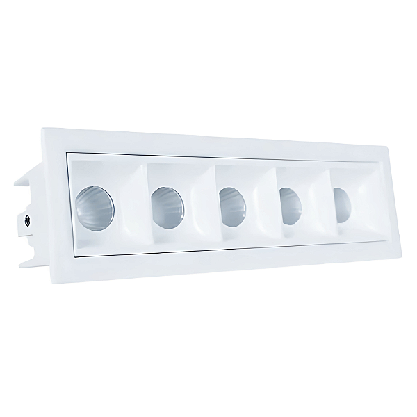 Spot Embutir Downlight 10W 320lm 2700k Recuado Linear