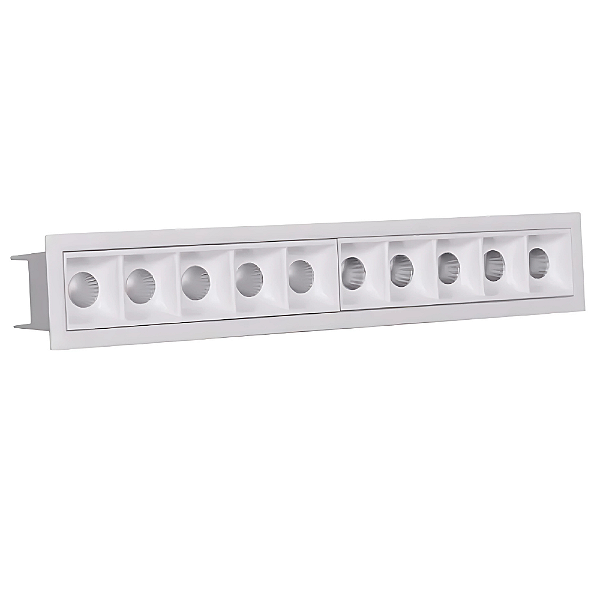 Spot Embutir Downlight 20W 1600lm 2700k Recuado Linear