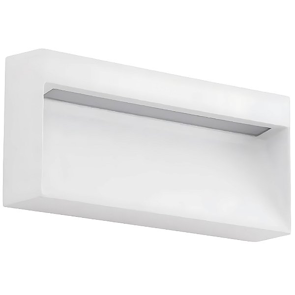 Balizador Parede Retangular 8W 3000K IP65
