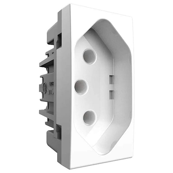 Modulo Tomada 2P+T 10A Branco 85019