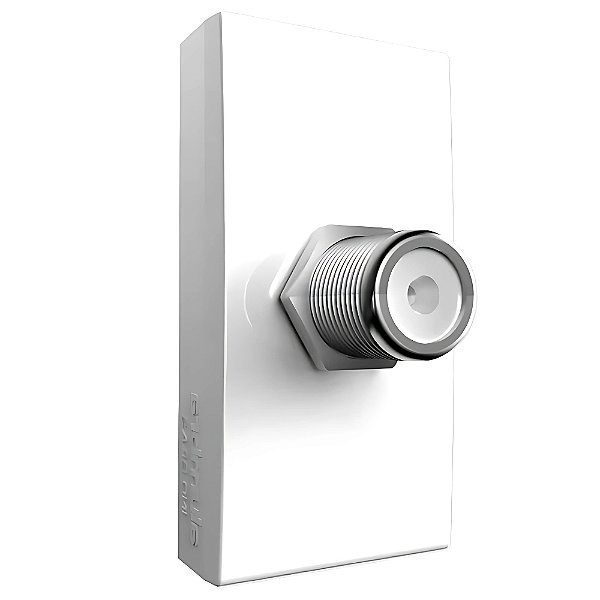 Modulo Tomada Coaxial Tv Branco 85026