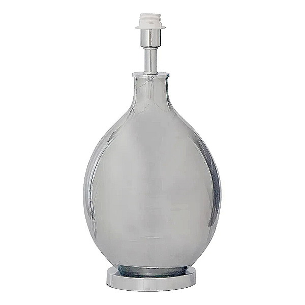 Base Para Abajur 26,2cmx51,2cm 1xE27 Bulbo Max 40W Cromado WR003