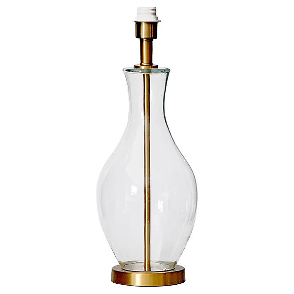 Base Para Abajur 20cmx54,7cm 1xE27 Bulbo Max 40W Dourado WR002