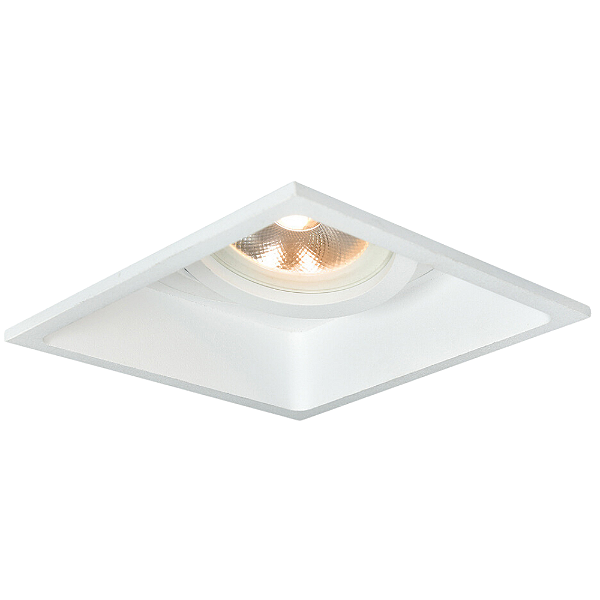Spot Slim Frame 11,5cmx11,5cmx5,56cm Branco 1xE27 Par20/Ar70 Max 50W YA002W