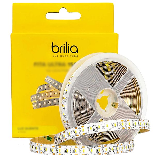 Fita Led 14W/M 12v 60Leds Flexivel Rolo 5 metros