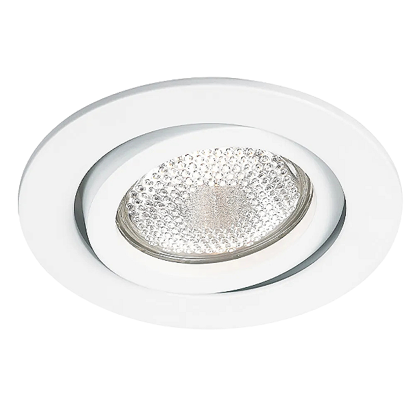 Spot Embutir Slim PAR30 E27 16X2,5cm Branco NS330R