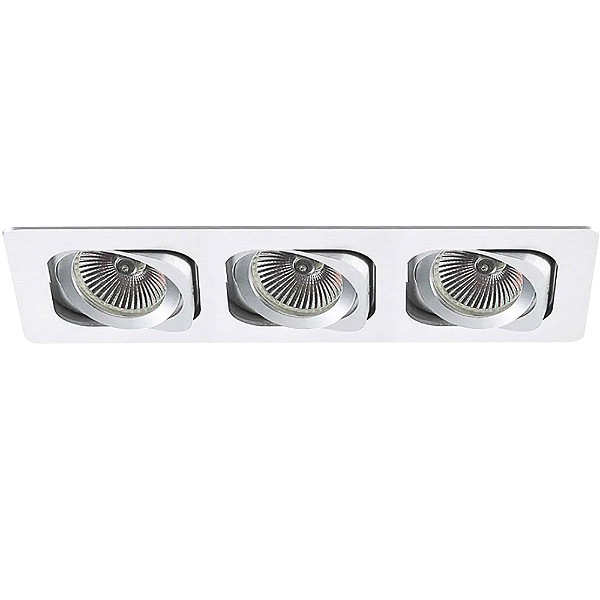 Spot Embutir Monet 3XGU10 AR70 Max 40W 35cmX13cmX2,5cm Branco IP20 NS6703B
