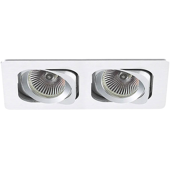 Spot Embutir Monet Duplo AR70 Gu10 24X13X3cm Branco NS6702B