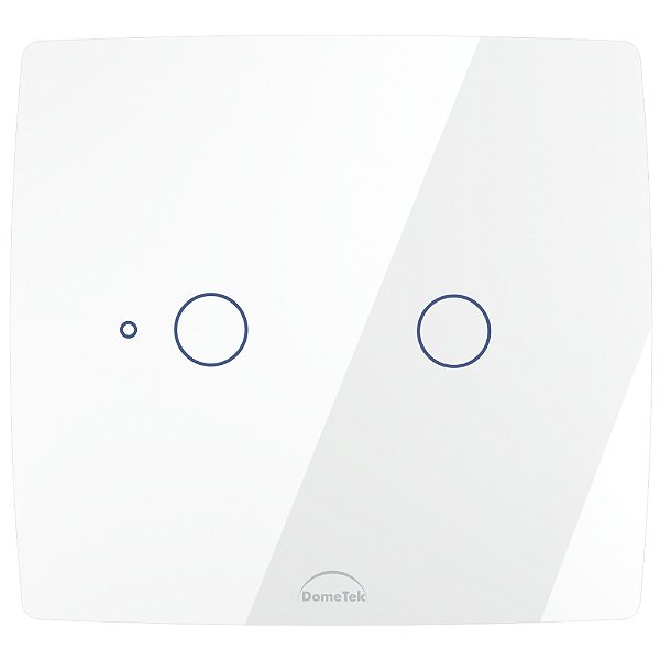 00930 INTERRUPTOR 2 PADS WI-FI 4X4 BRANCO 4x4