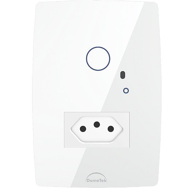 00498 INTERRUPTOR 1 PAD + TOMADA 10A WI-FI BRANCO 4x2