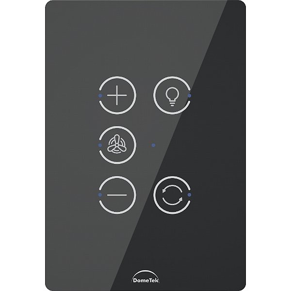 01521 CONTROLADOR PARA VENTILADOR PRETO ZIGBEE  4x2