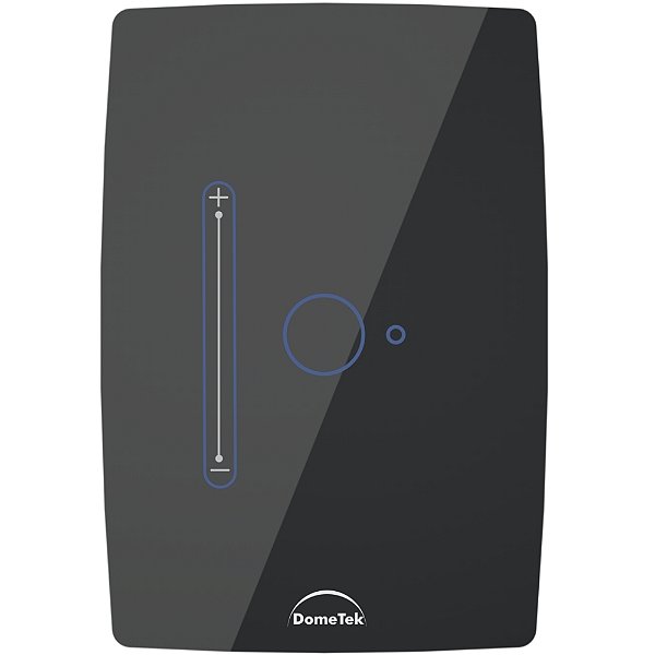 00774 VARIADOR DE LUMINOSIDADE DIMMER WIFI 1 CANAL PRETO 4x2