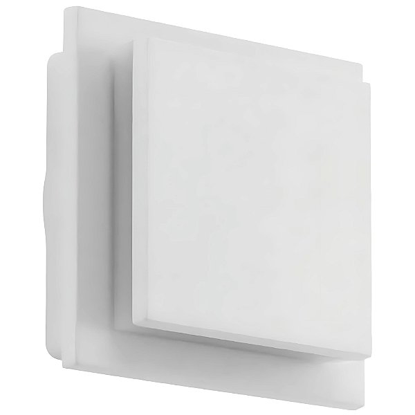 303294 Arandela Slide Branca Quadrada 8W 3000K