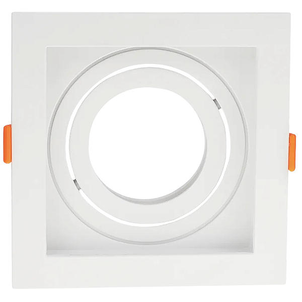 Spot Embutir Conecta ABS E27 PAR20 Max 50W 13cmX13cmX4,35cm Branco IP20 DL146PAR20W