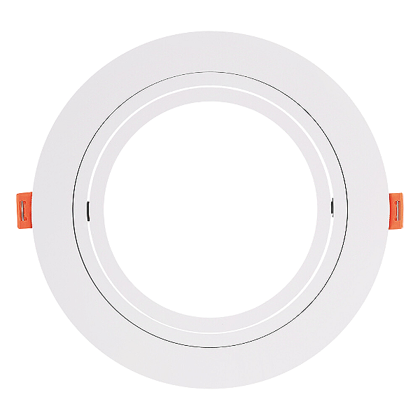 Spot Embutir Conecta ABS GU10 AR111 Max 50W 17cmX2,7cm Branco IP20 DL152AR111W